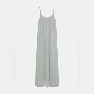 Zara Limited Edition Knit Lace Maxi Dress - Size M